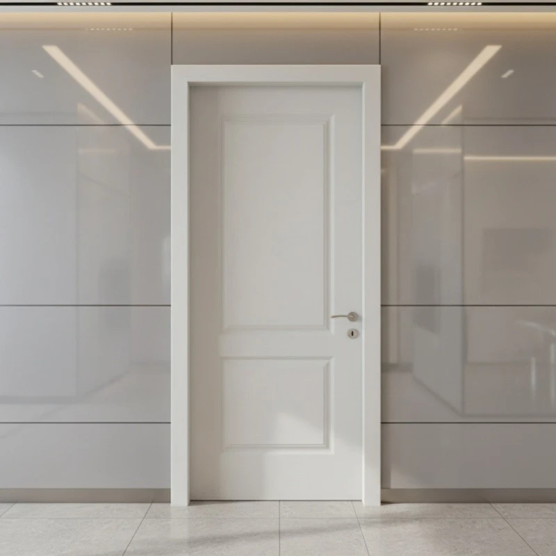 White Primed Wood Doors factory